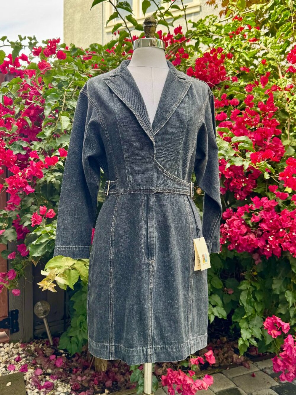 Jean Atelier Gia Wrap Jean Dress | US 8 | NWT